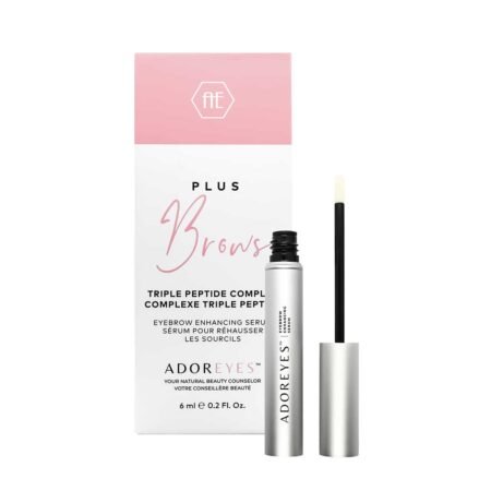 ADOREYES Plus Brows Eyebrow Enhancing Serum with Triple Peptide Complex (6 ml)